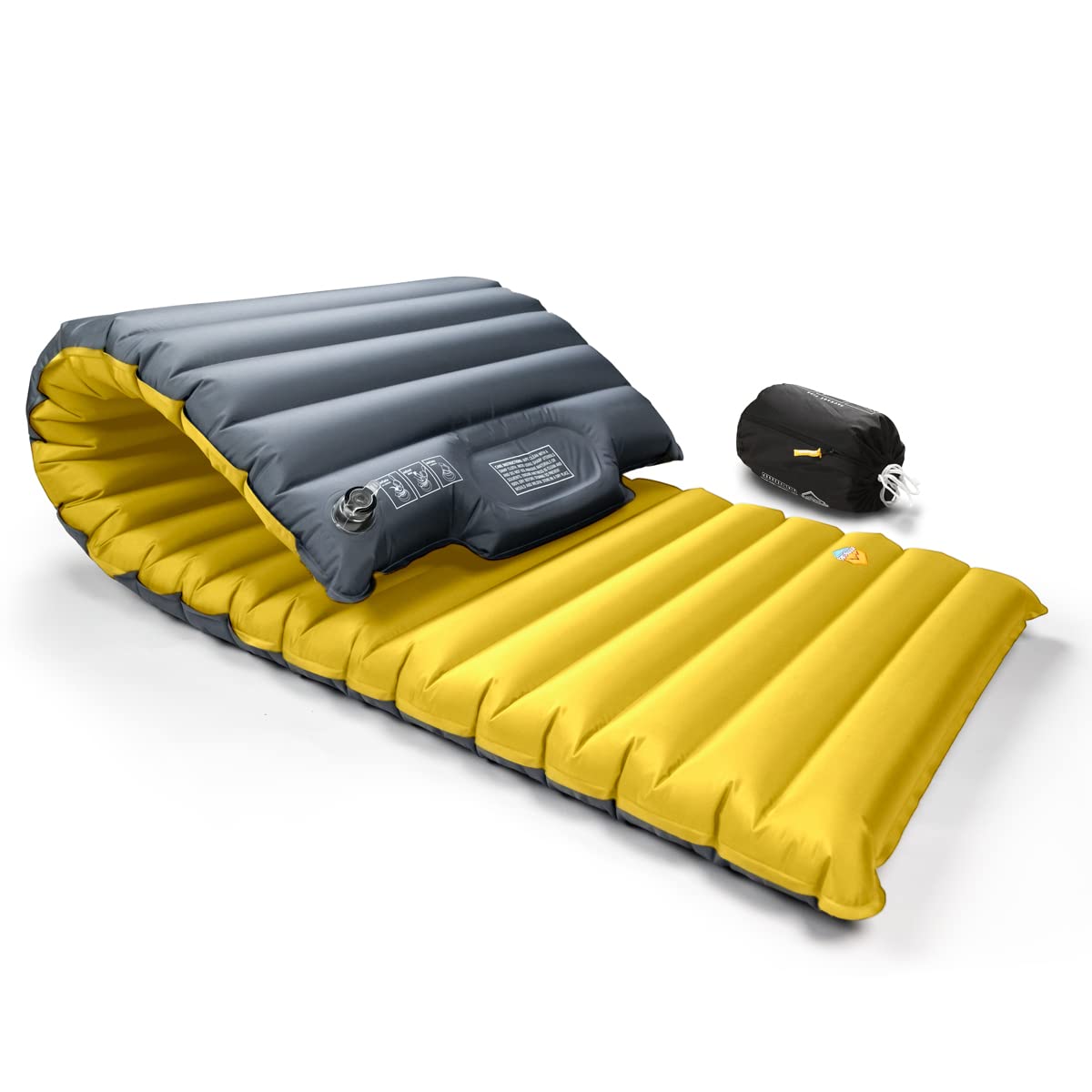 Photo 1 of ZOOOBELIVES Extra Thickness | Wide Plus Sleeping Pad with Built-in Pump, Inflatable Camping Mattress of Ultimate Comfort for Car Camping, Tent, and Backpacking, Lightweight & Compact – Airlive2000P