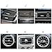 Air Vent Magnetic Car Phone Holder, Black Elegant design for iPhone X/8/7/6/6s Plus, Samsung Galaxy S6/S7/S8/S9/Plus, LG, Nexus, All Smartphones & Mini Tablets by YesIdo