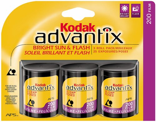 Kodak Advantix 200 Speed 25 Exposure APS Film Pack in Kuwait