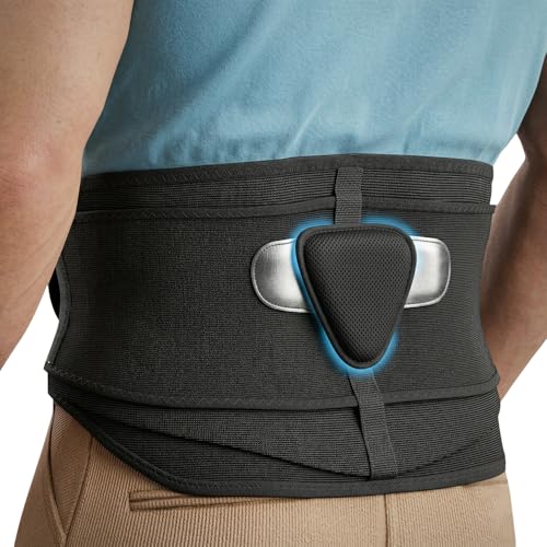 Modvel Lower Back Brace for Men and Women – Back Support Belt for Pain Relief,…