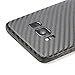 Armorsuit MilitaryShield Black Carbon Fiber Skin Wrap Film + HD Clear Screen Protector for Samsung Galaxy S8 - Anti-Bubble Film