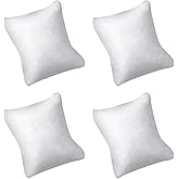 KINMINGZHU 4pc-Velvet Small Bracelet/Watch Pillow Jewelry Displays (White)