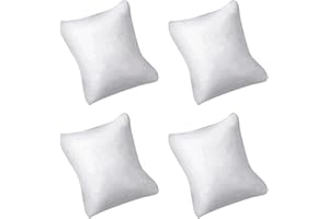 KINMINGZHU 4pc-Velvet Small Bracelet/Watch Pillow Jewelry Displays (White)