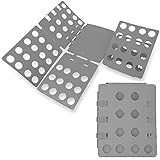 WYZworks V2 Magic Fast Clothes Folder Adjustable Adult T-Shirts Folding Board New Version Grey