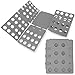WYZworks Adjustable Adult Magic Fast Folder Clothes T-Shirts Folding Board (Grey)