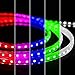BRILLIHOOD Flexible LED RGB Rope Light Strip, Multi Color Changing SMD 5050 LEDs, 110-120V AC, Dimmable, Waterproof, Indoor/Outdoor Rope Lighting + Remote Controller, (10m/32.8ft)