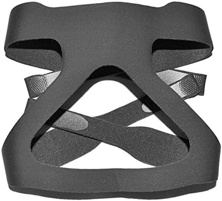 CPAP Mask Headgear,Replacement Respironics Straps,Universal 4 Point Headgear Straps-Compatible with Most Apnea Masks for Home Use (without mask) (Black)