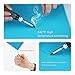 Zoostliss 13.7 x 9.8 inch Screw Repair Mat Heat Insulation Silicone Repair Tools Pad Desk Mat Maintenance Platform BGA Soldering Repair Station with Screw Keeper