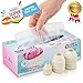 60 Pieces Premium Thick & Clear 16-inch Pastry Bags, Disposable Piping Bags, Frosting and Icing Decorating Bags for all Tips Sizes, In a Hassle-Free Dispenser Box + Gift of 3 Professional Couplers