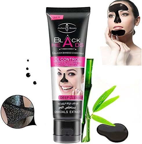 Update Version-Ladygo Deep Cleansing Black Mask,Purifying Peel Off Mask, Blackhead Remover Mask, Charcoal Mask, Blackhead Peel Off Mask-Best Facial Mask-Women Use-1.7 Fl. Oz