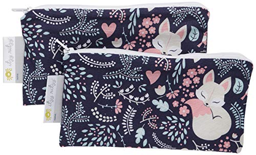 Itzy Ritzy Reusable Mini Snack Bags – 2-Pack of