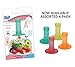 PouchPop 4 Count Baby Food Pouch Attachment, 4 Months Plus, Slow Flow, Silicone