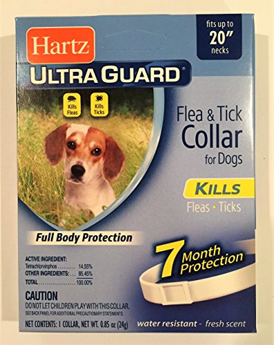 Flea Collar for Small Dogs Waterproof 7 Months Protection Fits Necks Up to 20 Inches Flea Collar for Small Dogs Waterproof 7 Months Protection Fits Necks Up to 20 Inches