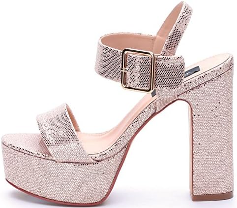 DFRNT Women’s JUN High Block Heel Sandals