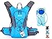 WACOOL 2L Waterproof Hydration Bladder Pack, Cycling Backpack, Lightweight Daypack (Blue and 2L Bladder)