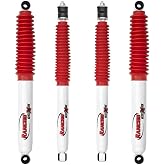 Rancho RS5000X Gas Shocks set compatible with 97-06 Jeep Wrangler TJ