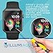 ILLUMI AquaShield Screen Protector Compatible with Apple Watch Series 3 (42mm)(6-Pack)(Full Coverage) No-Bubble High Definition Clear Flexible TPU Film