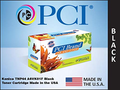 PCI Brand Compatible Toner Cartridge Replacement for Konica A6VK01F Black Toner…