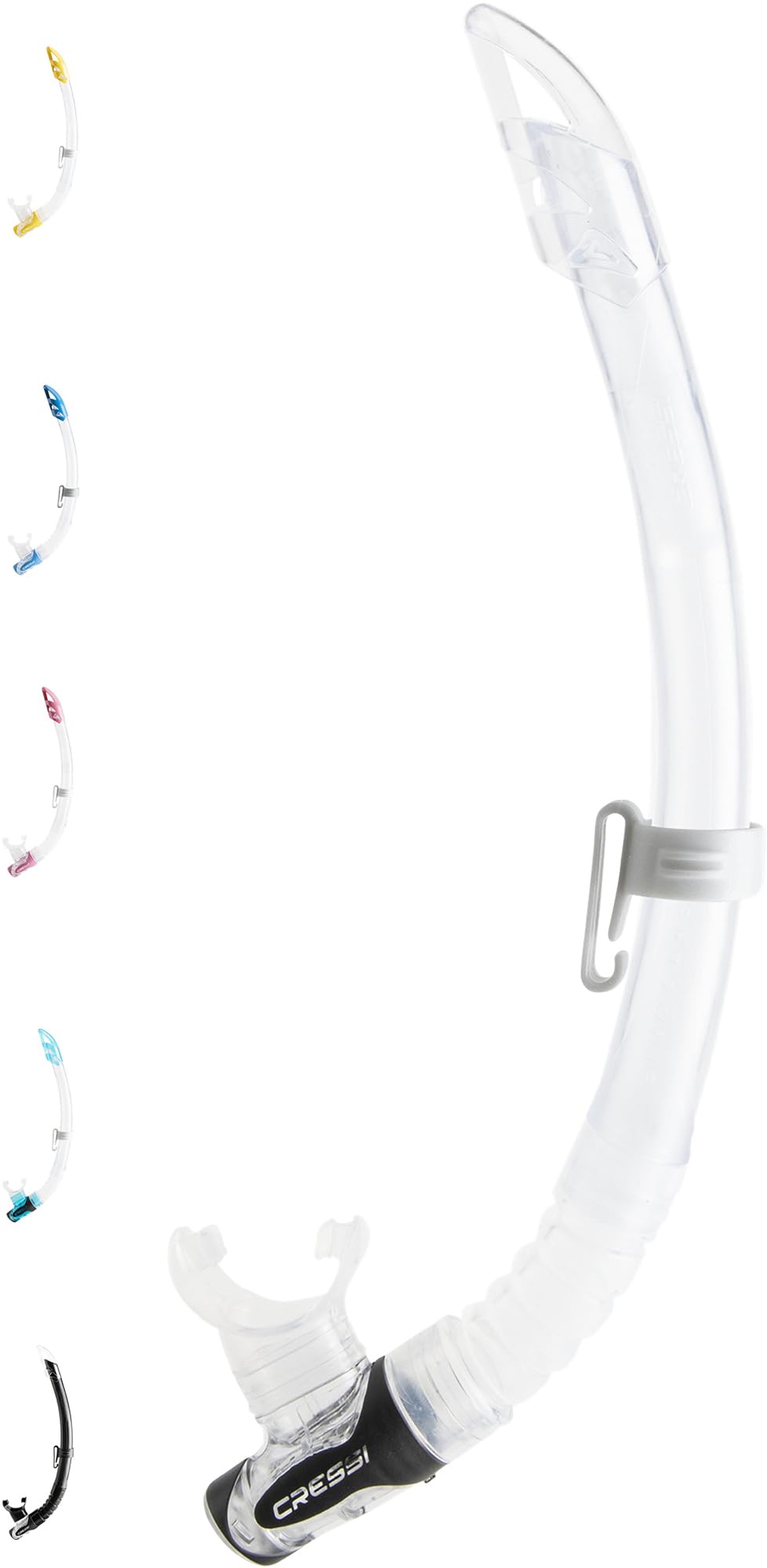 Cressi Adult Gamma Snorkel - Clear