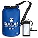 EVOLUTION Floating Waterproof Dry Bag – Professional Adventure Gear - Roll Top Compression Sack for Kayaking, Boating, Hiking, Fishing, Camping and Outdoor Travel – Waterproof Phone Case – 10L Blue