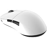 ENDGAME GEAR XM2we Lightweight Wireless Gaming Mouse, 5 Buttons, White | Programmable gaming mouse, 19,000 DPI sensor, claw grip esports with side buttons for FPS PC gaming