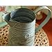 VANCORE Rustic Style Shabby Chic Large Metal Vase Pitcher