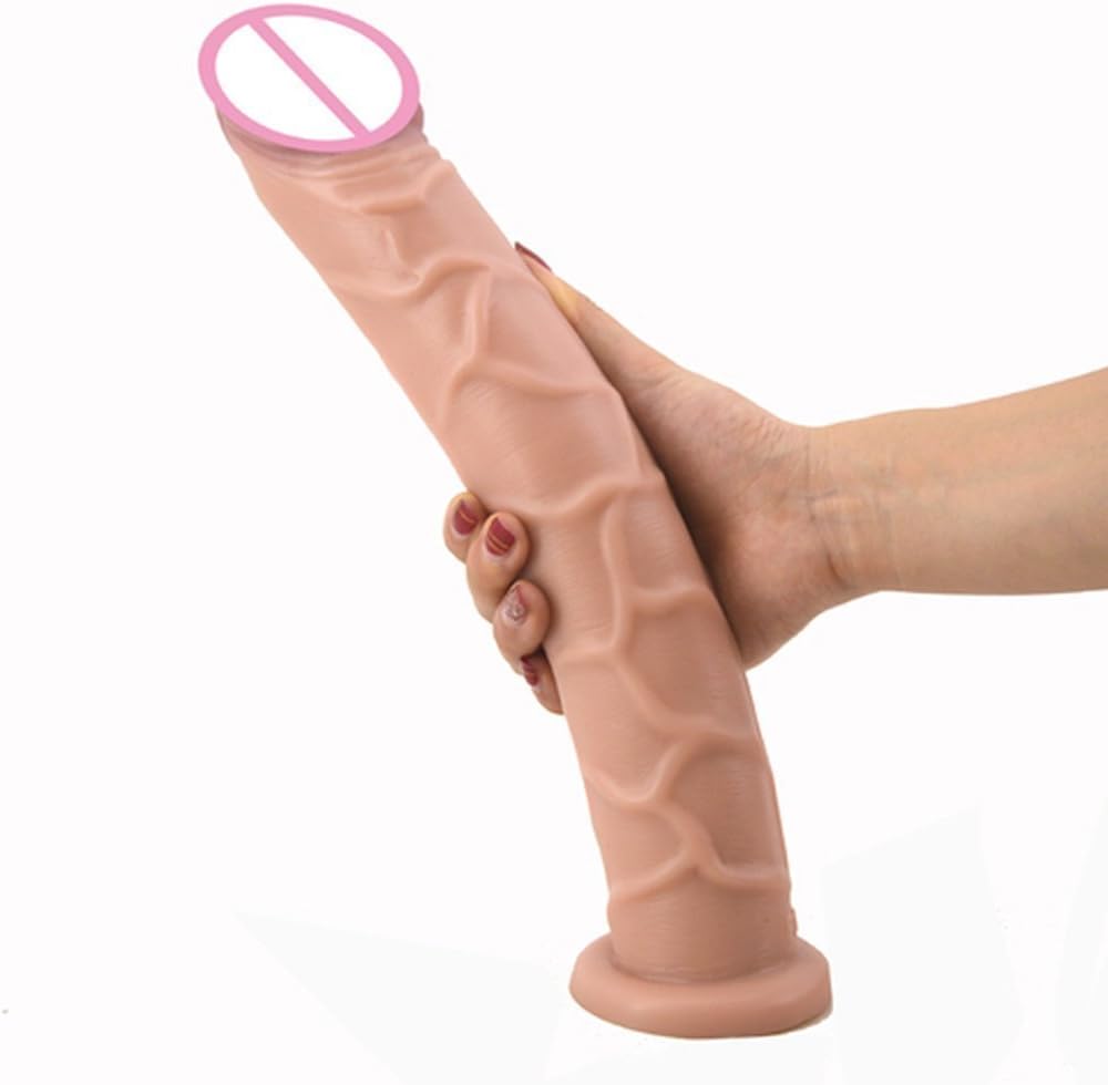 DODO AiAi 13.2 Inch Long Did'ðs Women Réàli?tîc,Suction Cup Realistic Did'ðs Women Réàli?tîc,Pěns Big Cock for Women Masturbate Vāg:inā Stimulate DODO A