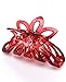 Prettyou 3.5 Inches Plastic Large Clip Hair Claws for Women, Pack of 4