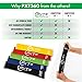Weights Loop Exercise Resistance Bands Set By PXT360: 5 Varying Resistance Levels, Latex Straps For Full Body Workouts, Strength Training, Stretching And Weight Loss. Physical Therapist's Choice