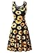 FENSACE Womens Sleeveless Summer Beach Floral Dress 1703013 Large