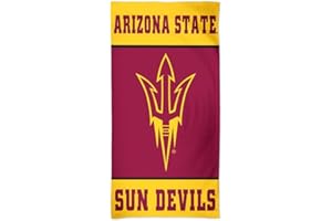 WinCraft Arizona State Sun Devils 30" x 60" Deluxe Plush Spectra Beach Towel