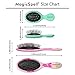 MagicSpell Pro 2 BRUSH-Set for All Hair Types (Pink Flower/Aqua)