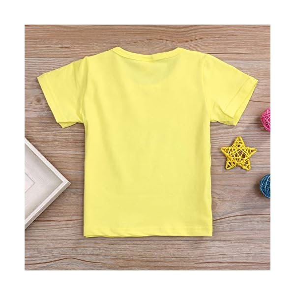 Toddler Baby Girls Boys Long Sleeve Rainbow Print Cotton Soft Pullover T-Shirt Tops Clothes - Image 3