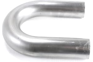 Patriot Exhaust H7056 2-1/2" Mild Steel U-Bend Exhaust Pipe