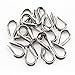 Sutemribor M5 304 Stainless Steel 5/32 Inch - 3/16 Inch Diameter Wire Rope Cable Thimbles Rigging, 20 Pieces