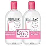 Sensibio (Crealine) TS Micelle Water Make-up Removing Water Solution 16.7 fl oz. (500 ml) For Very Dry Skin - Pack of 2