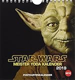 Star Wars - Meister Yoda Postkartenkalender 2019 by 