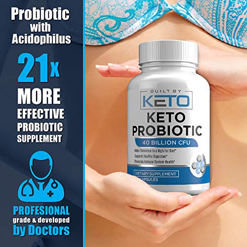 Keto Probiotics for Women & Men 40 Billion CFU Probiotic with