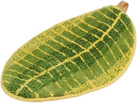 Modekini Green Banana Leaf Floor Mat Anti-slip Bathroom Kitchen Carpet