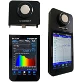 Hopoocolor HPCS-330 Spectrometer Light Spectrum Meter CCT CRI Tester Wireless Bluetooth Connection