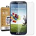 InaRock 0.26mm 9H Tempered Glass Screen Protector for Samsung Galaxy S4 I337 I545 M919 I9500 L720 Most Durable [Easy-Install Wings]