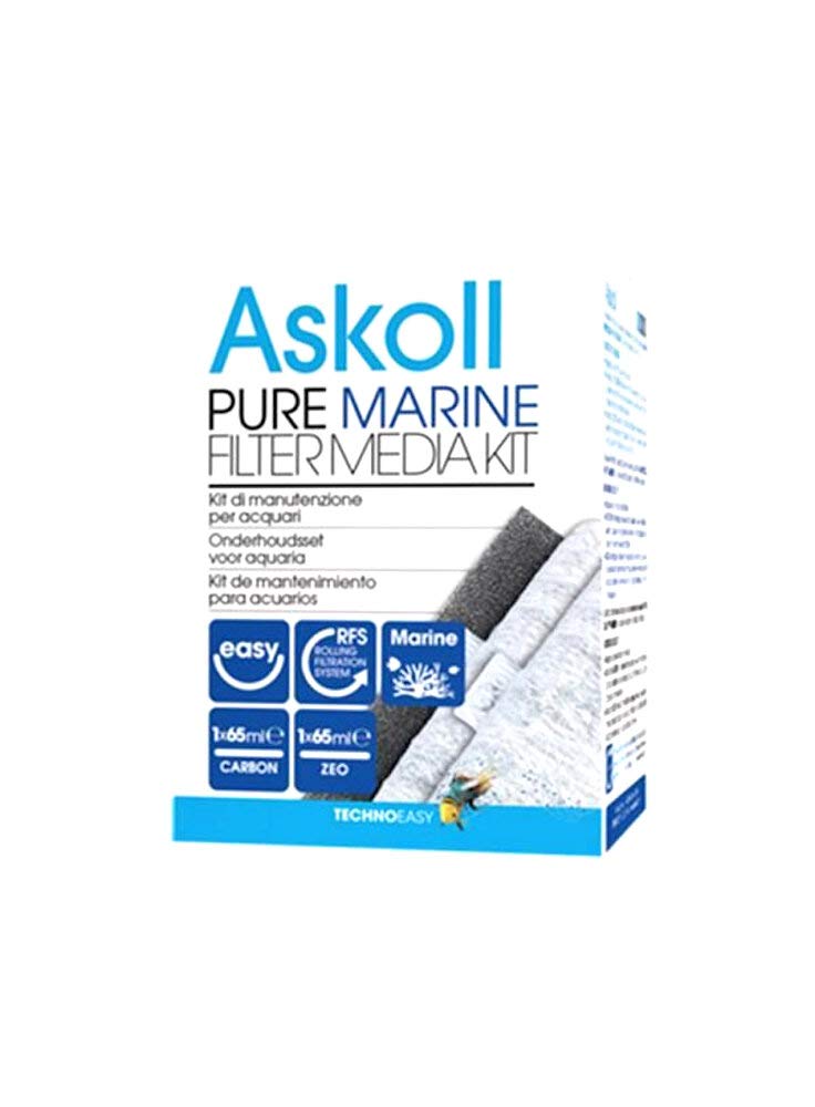 Askoll Ac350017 Pure Marine Filter Media Kit, M