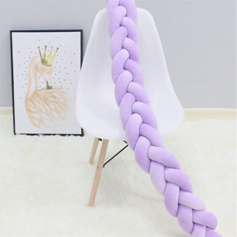 chunky knit crib bumper