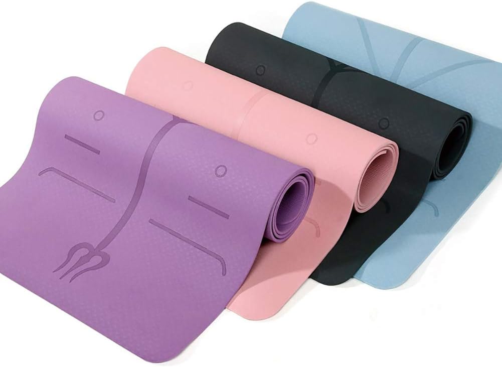 Mtcat TPE 6mm Monochrome Posture Yoga Mat Environment-Friendly Tasteless Non-Slip Sports Fitness Yoga mat