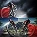 ACHICOO USB Rechargeable Bike Light Set, FREE LED Tail Light Included, Cree LED Super Bright Bicycle Headlight, Waterproof, Easy To Install for Kids Men Women Road Cycling Safety