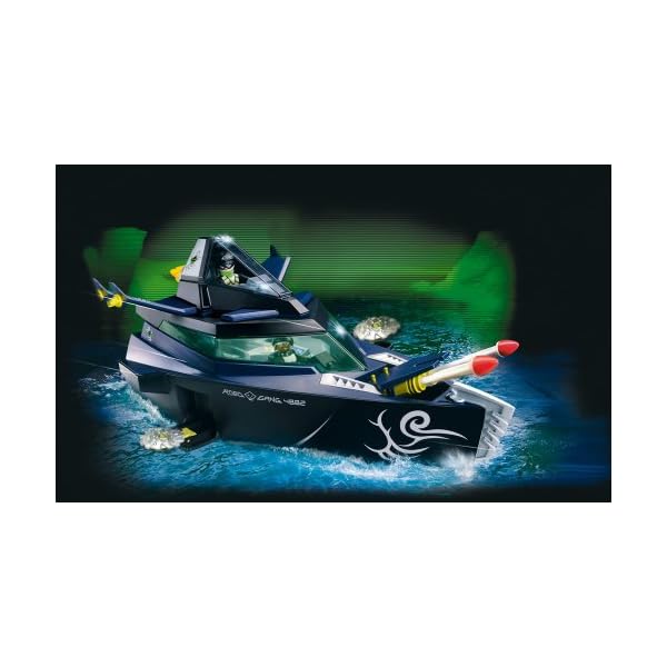 PLAYMOBIL 4882 - Robo-Gangster Turbokampfschiff – Bild 3
