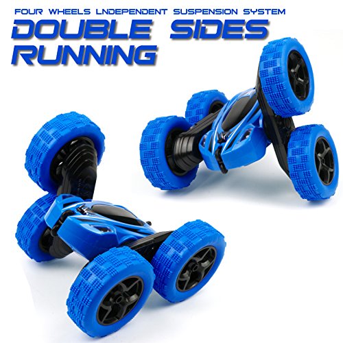 image for Cheerwing RC Car 4WD 2.4Ghz Stunt Car Double Sided 360° Flip Remote C