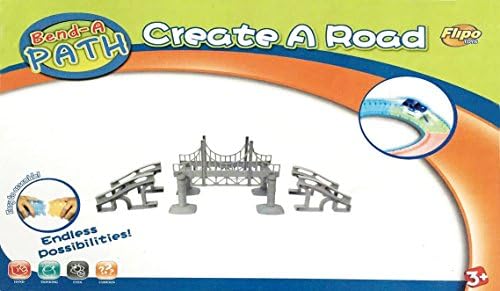 Bend a Path Toy Vehicle Playset Accessory - Bridge with Ramp with Batteries