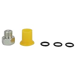 TRQ Rubber Steering Hose Assembly, Compatible with