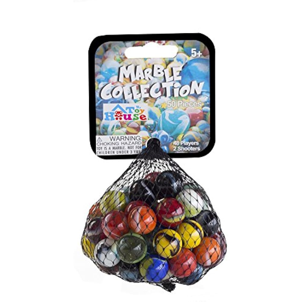Glass Marbles Bulk, Set OF 50, (48 Players And 2 Shooters) Assorted Colors, With eBay